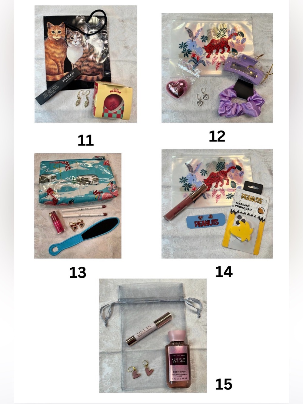 Gift Bag Bundles - Lovely Lip Products, Earrings/Charm, Self-Care Fun-Tastic! - Picture 4 of 8